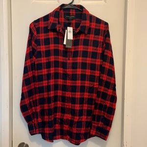 NWT Banana Republic women’s button up flannel